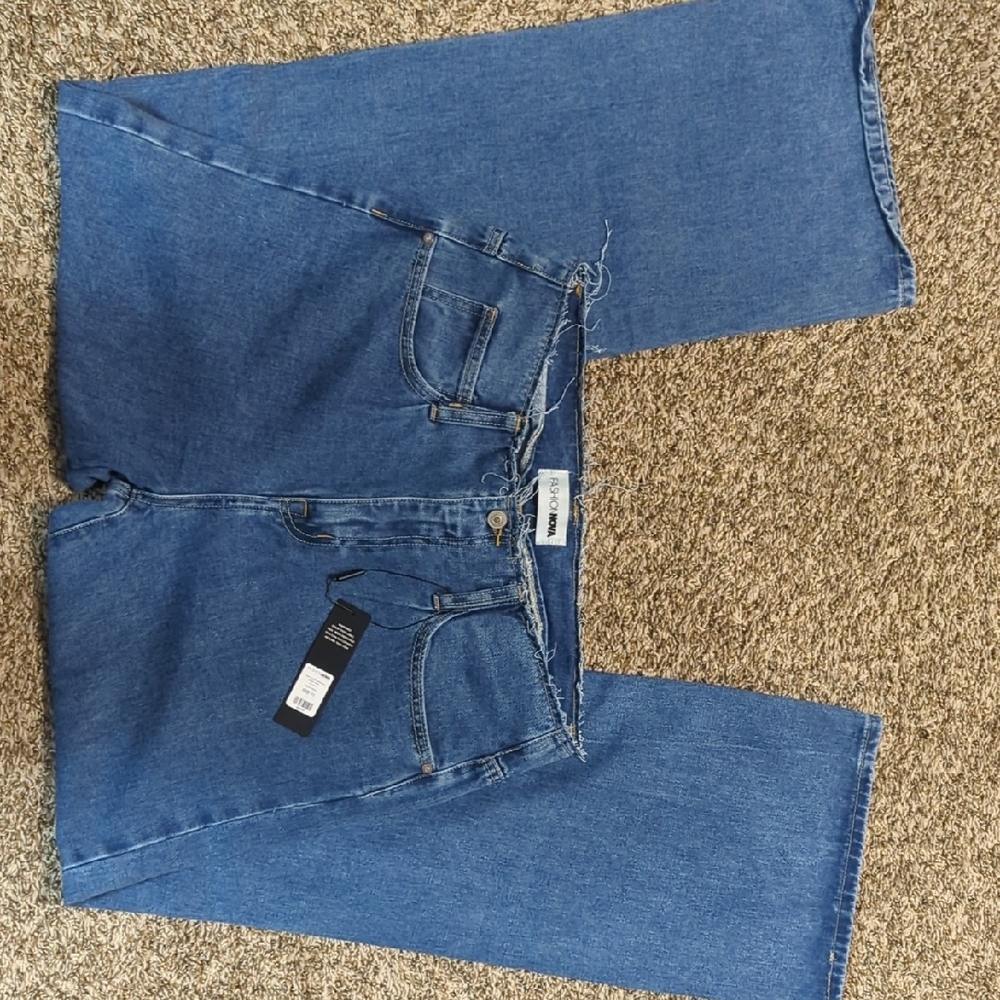 Cut Off Classic Blue Denim Jeans